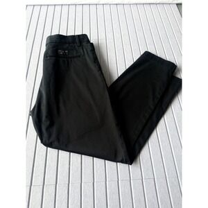 Banana Republic Mason Athletic Tapered Fit Chinos Mens 32x30 Black Pants Cotton